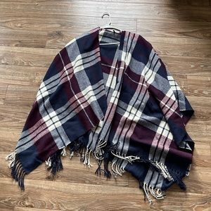 Plaid shawl